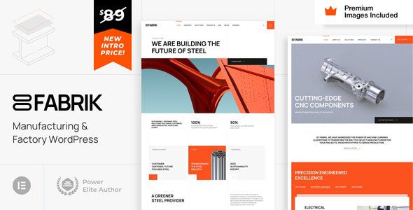 Fabrik v36 – 制造和工厂 WordPress主题下载