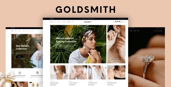 GoldSmith v1.4.5 珠宝店 WooCommerce Elementor 主题下载