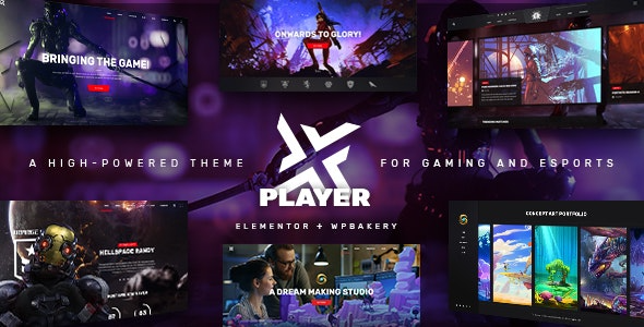 PlayerX v2.2 游戏和电子竞技主题下载
