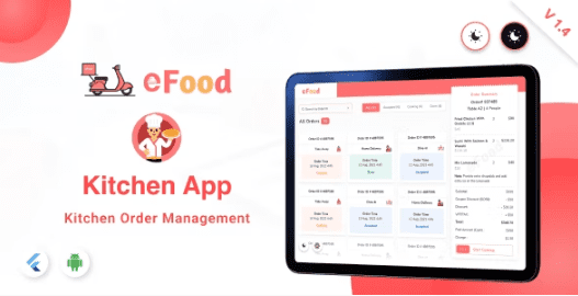 eFood – Kitchen/Chef App v2.4 源码下载