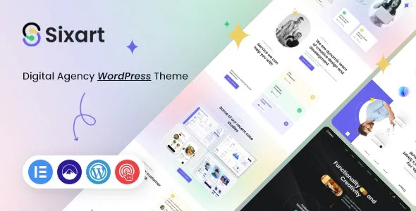 Sixart v1.0.2 数字机构 WordPress 主题下载