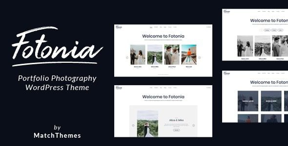 Fotonia v1.7.4 WordPress 的 ortfolio 摄影主题下载