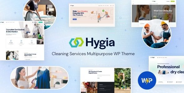 Hygia v1.24.0 清洁服务多功能WordPress主题下载