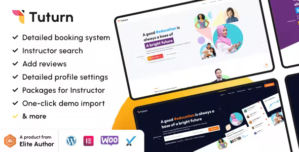 Tuturn v2.9 在线导师 MarketPlace WordPress 主题下载