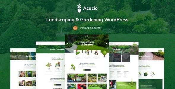 Acacio v1.1.2 景观与园艺主题下载