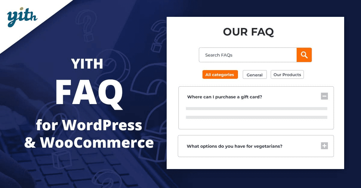 YITH FAQ for WordPress & WooCommerce Premium v2.43.0 常见问题插件下载
