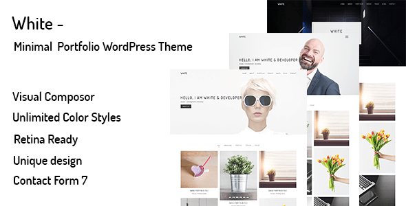 White v5.0 最小组合 WordPress 主题下载