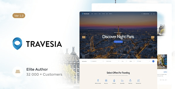 Travesia v1.1.16 旅行社 WordPress 主题下载