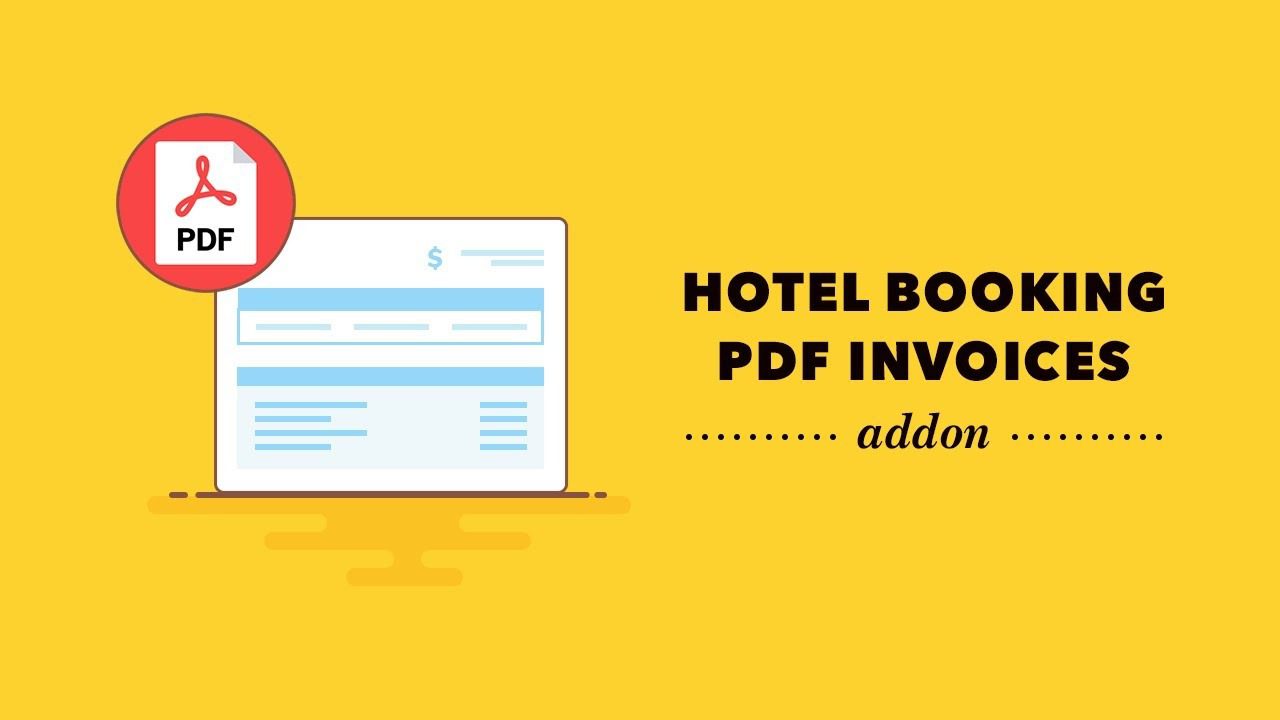 MotoPress Hotel Booking PDF Invoices Addon v1.5.3 插件下载