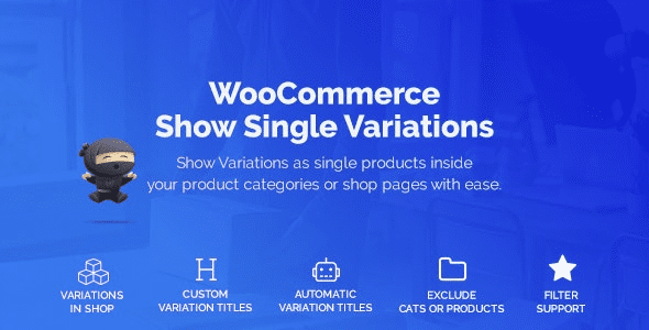 WooCommerce Show Variations as Single Products v1.4.8 WooCommerce 将变体显示为单一产品插件下载