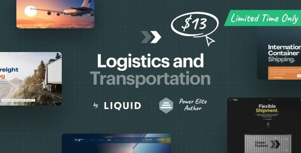 LogisticsHub v1.1.7 物流和运输 WordPress 主题下载