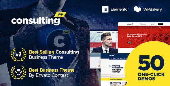 Consulting v6.7.19 商业、金融 WordPress 主题下载