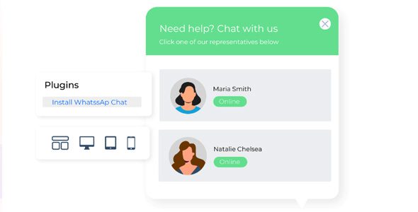 WhatsApp Chat (WP Social Chat) for WordPress 8.3.11（By QuadLayers）WhatsApp在线沟通插件下载
