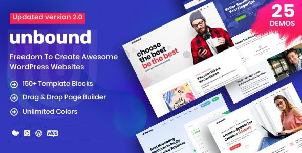 Unbound v2.2.4 商业机构多用途主题下载