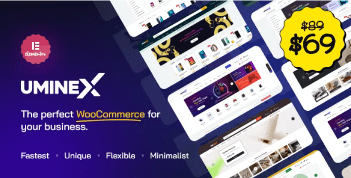 Uminex v1.1.2 多用途 WooCommerce 主题下载