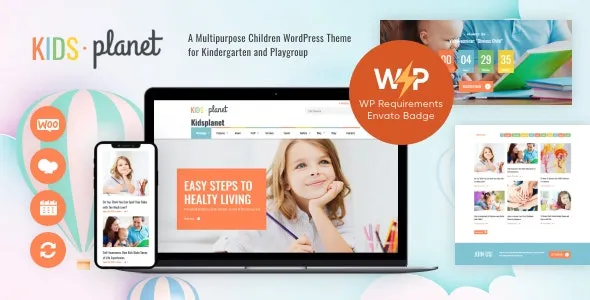 Kids Planet v2.2.11 多用途儿童 WP 主题下载