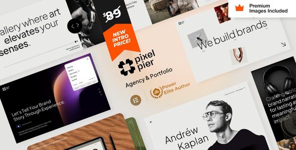 Pixelpiernyc v35 创意机构和作品集主题下载