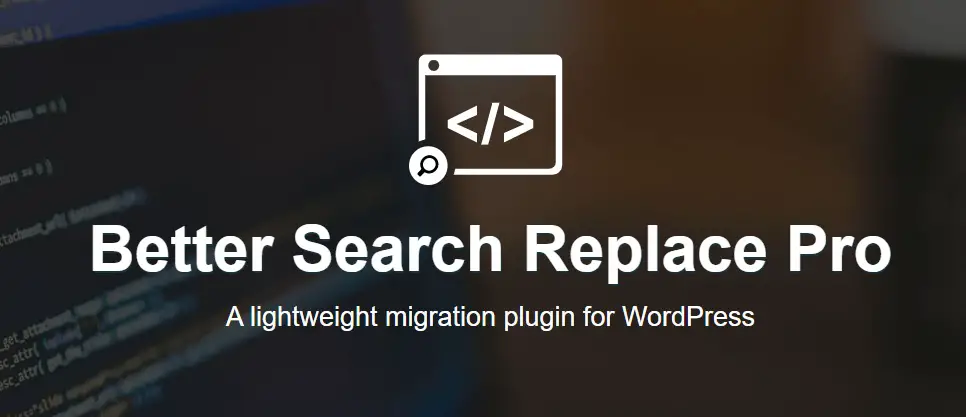 Better Search Replace Pro v1.4.11 WordPress 迁移插件下载