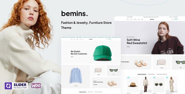 Bemins v1.2.7 – 时尚珠宝、家具店主题下载