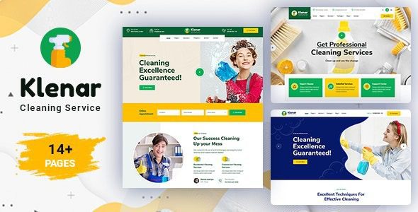 Klenar v1.1.3 清洁服务WordPress 主题下载 + RTL