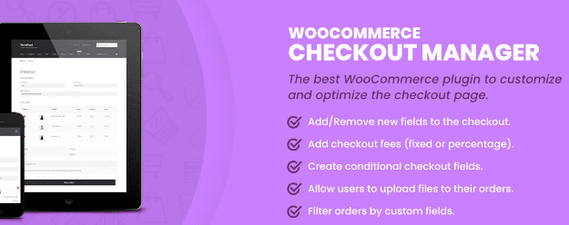 Checkout Manager for WooCommerce Premium v7.6.7 [QuadLayers] 结账页面管理自定义插件下载