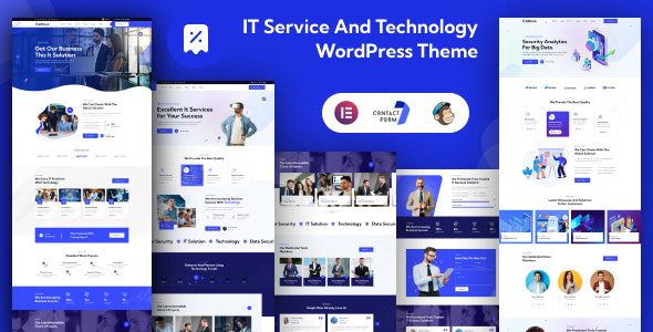 Infotek v1.0 – IT 服务和技术 WordPress 主题下载