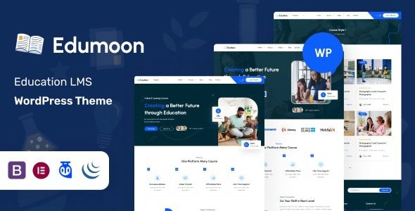 Edumoon v2.2 教育 LMS WordPress 主题下载