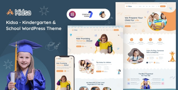 Kidsa v2.1.0 幼儿园和学校 WordPress 主题下载