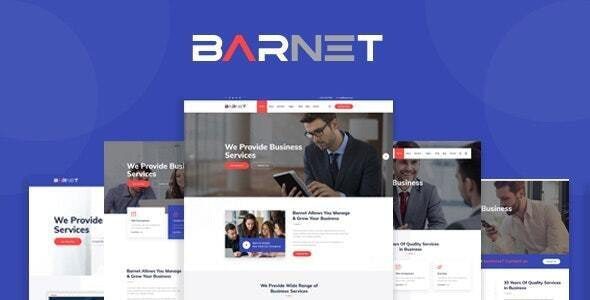 Barnet v1.9 – 商业咨询 WordPress 主题下载