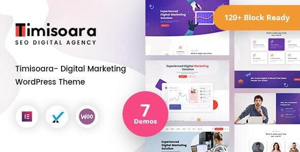 Timisoara v3.0.1 – 数字营销 WordPress 主题下载 + RTL