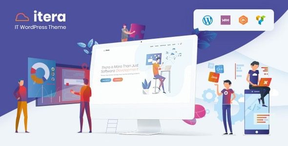 iTera v1.2.7 IT、SEO、数字营销WordPress 主题下载