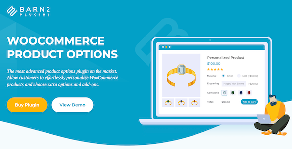 WooCommerce Product Options v3.0.0 Barn2 Media 插件下载
