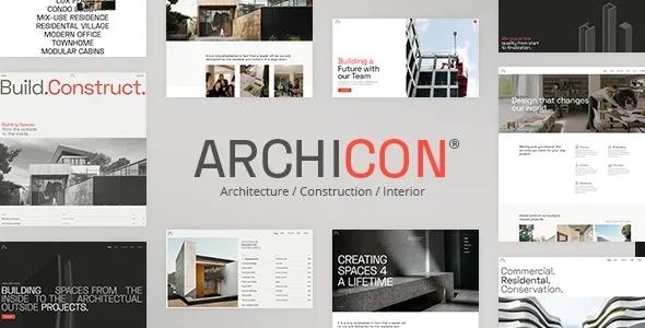 Archicon v1.7 建筑与施工主题下载