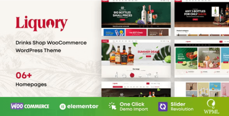 Liquory v1.2.8 饮品店 WooCommerce 主题下载