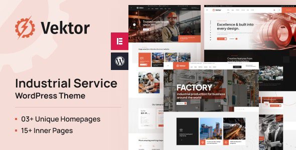Vektor v1.0.6 – 工业服务 WordPress 主题下载