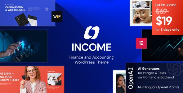 Income v1.0 – 财务与咨询业务 WordPress 主题下载