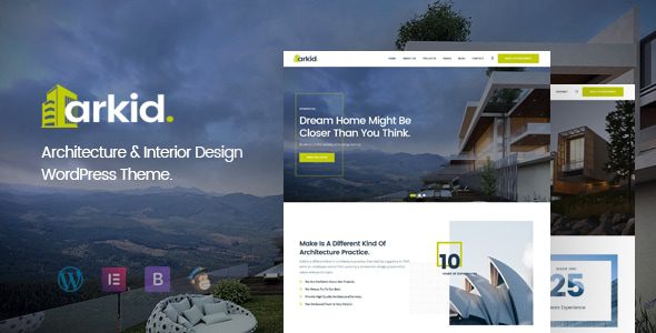 Arkid v2.0.7 – 建筑与室内设计 WordPress 主题下载