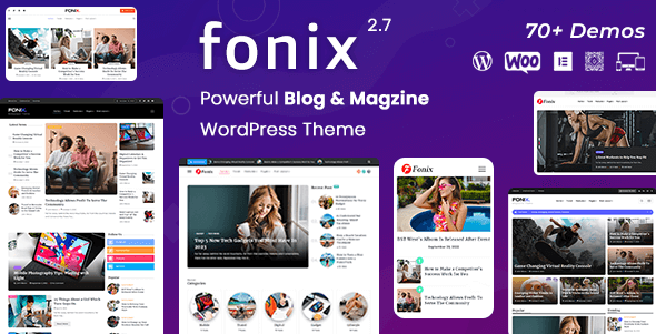 Fonix v3.5 – 报纸杂志 WordPress 主题下载