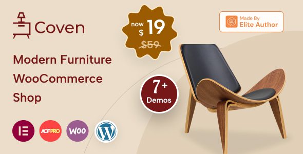 Coven v1.2 – 家具店 WordPress WooCommerce 主题下载
