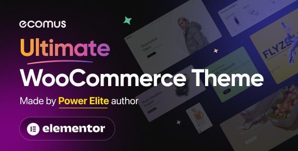 Ecomus v2.4.9 多用途 WooCommerce 主题下载