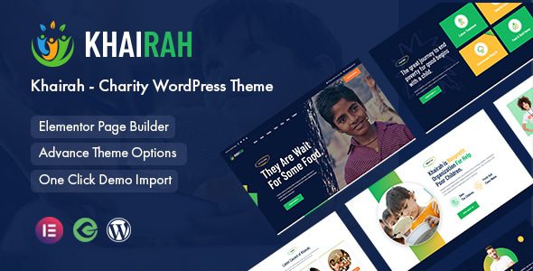 Khairah v1.0.3 – 慈善类 WordPress 主题下载