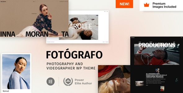 Fotógrafo v38 – 摄影师视频制作人 WordPress 主题下载