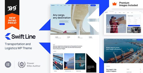 SwiftLine v36 – 运输物流 WordPress 主题下载