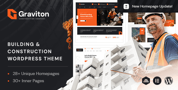 Graviton v1.0.8 – 建筑类 WordPress 主题下载