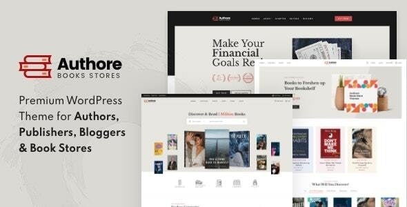 Authore v1.1.2 适用于作者和出版商的 WordPress 主题下载