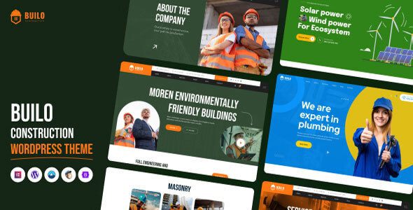 Builo v1.0.2 – 建筑 WordPress 主题下载