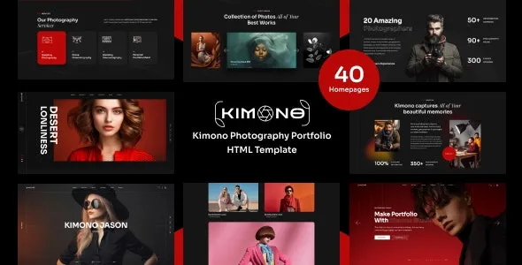 Kimono v10.0.5 摄影作品集 WordPress 主题下载