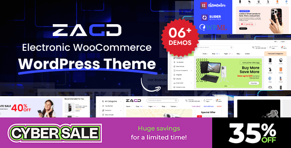 Zagg v1.8.1 – 电子与配件 WooCommerce WordPress 主题下载