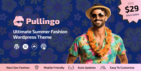 Pullingo v1.0.6 – 时尚 WooCommerce 主题下载