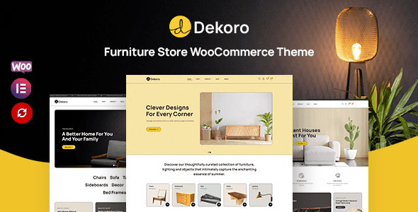 Dekoro v1.2.2 – 家具店 WooCommerce 主题下载